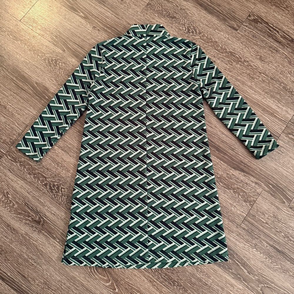 Tuckernuck Emerald Geo Mod Ellie Dress - Picture 8 of 9